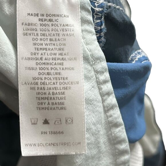 Solid & Striped The Classic Swim Shorts Men’s Size Small Colorblock Lined - Picture 9 of 12